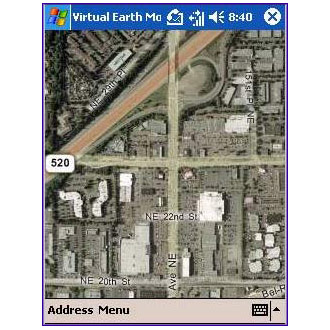 Virtual Earth Mobile 1.67 ppc для Pocket PC и WM - описание, скачать.